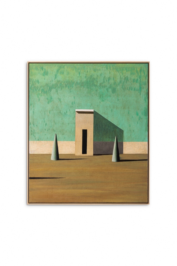 Smerag 2, 2025 acrylic on canvas 100cm x 85cm (39" x 34")