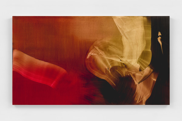 Content Aware, 2023 Oil on linen 53cm x 107cm (21" x 42")