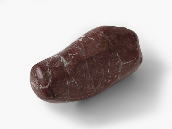 Il Gigante Addormentato, 2024 Turkish red marble 43cm x 21cm x 20cm (17" x 8" x 7")