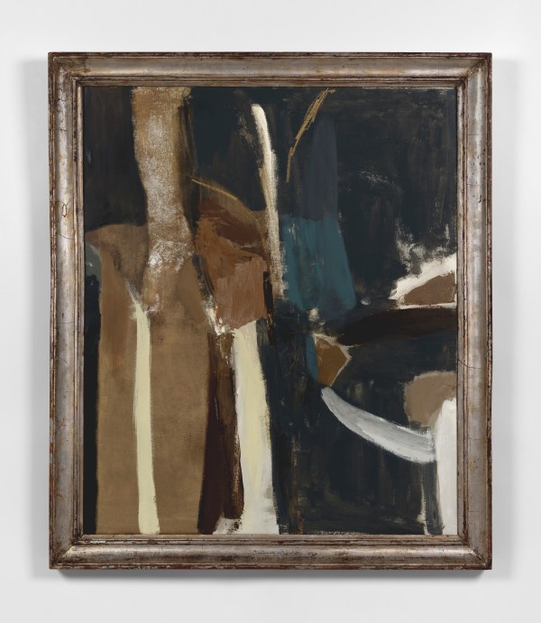 Birches, Regents Park, 2024 oil on canvas 148cm x 126cm (58" x 50")