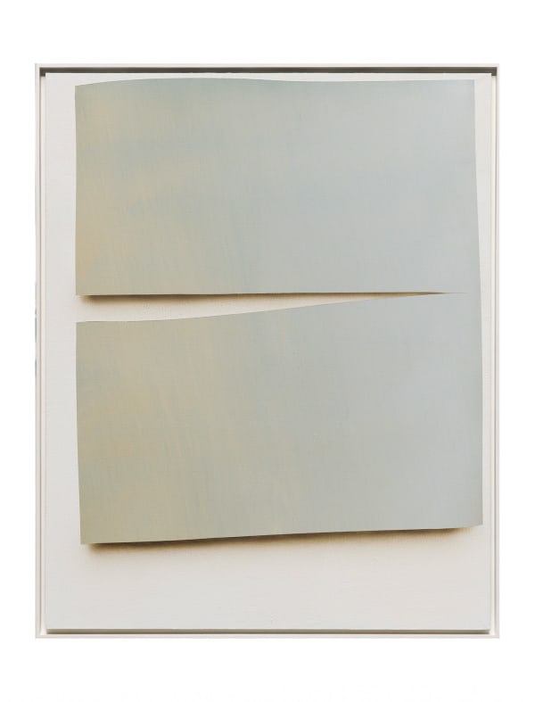 Chroma cut 12, 2023 Acrylic on linen 150cm x 120cm (59" x 47")