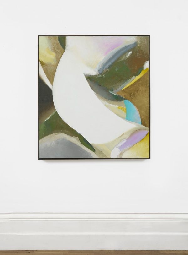 Composition 468, 2025 oil on linen 100cm x 90cm (39" x 35")