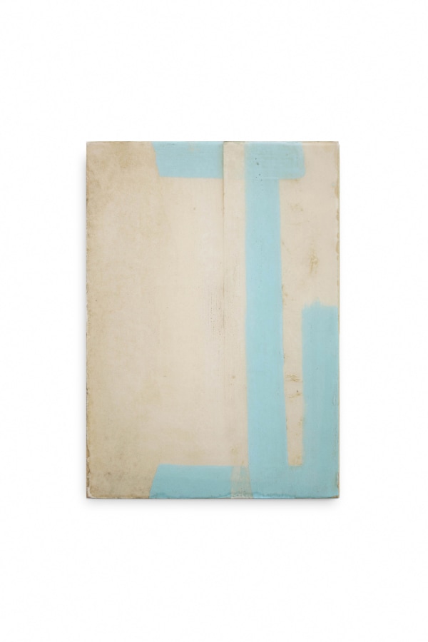 Fraction 20, 2024 mixed media on panel 30cm x 21cm (12" x 8")