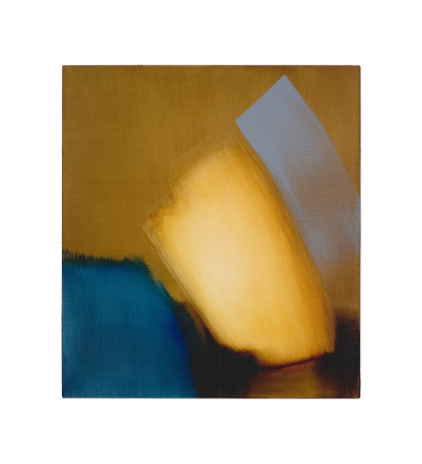 A Lady Writing IV, 2025 oil on linen 97cm x 86cm (38" x 34")