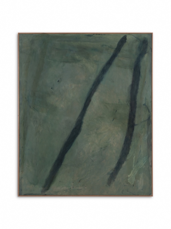 May Green, 2024 acrylic on linen 170cm x 140cm (66.9" x 55.1")