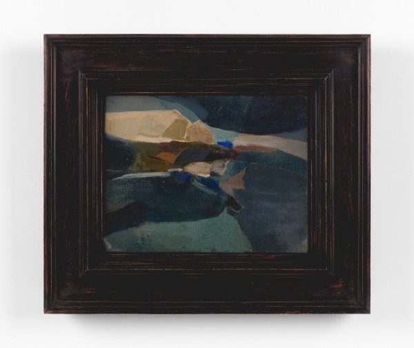 Malibu Lagoon, 2023 oil on canvas 42cm x 49cm (17" x 19")