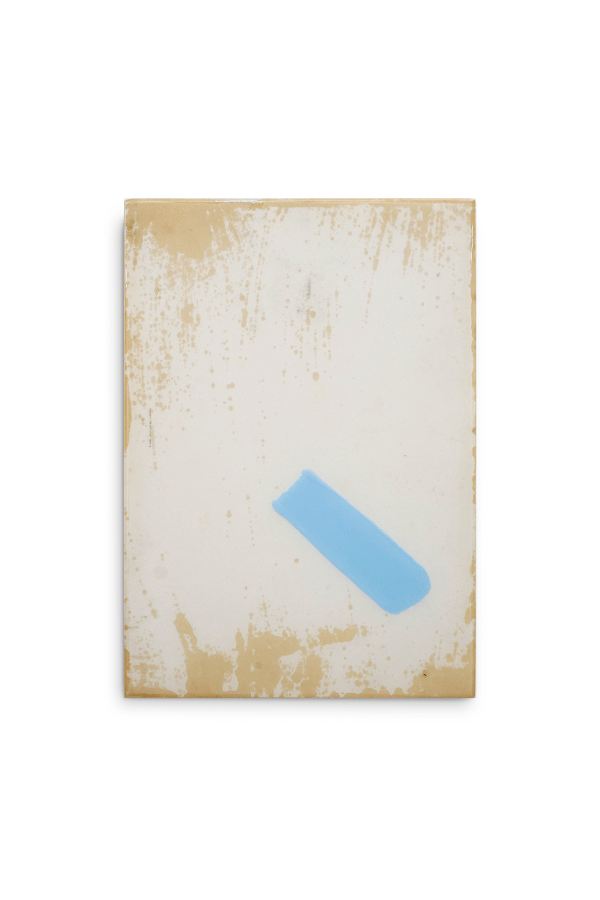 Fraction 31, 2024 mixed media on panel 30cm x 21cm (12" x 8")