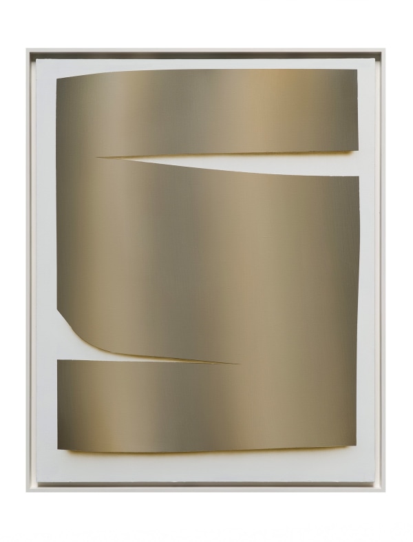 Chroma cut 8, 2023 Acrylic on linen 100cm x 80cm (39" x 31")