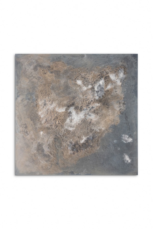 Wonzy, 2025 mixed media on canvas 200cm x 200cm (79" x 79")