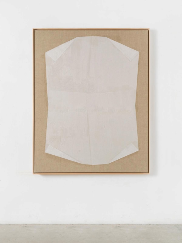Unfold, 2025 paper on linen 150cm x 120cm (59" x 47)