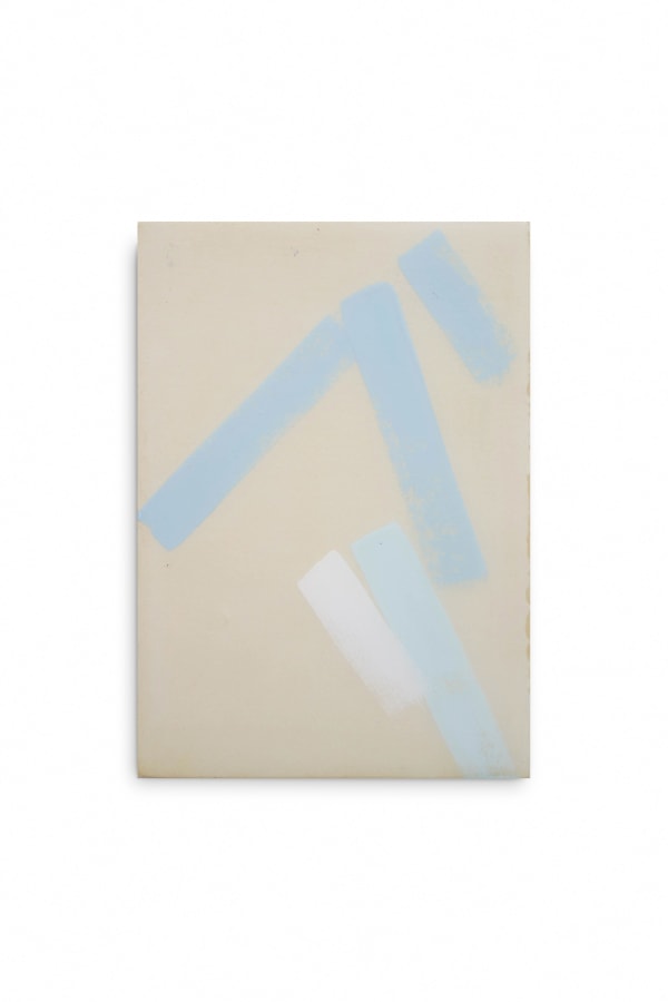 Fraction 8, 2024 mixed media on panel 30cm x 21cm (12" x 8")