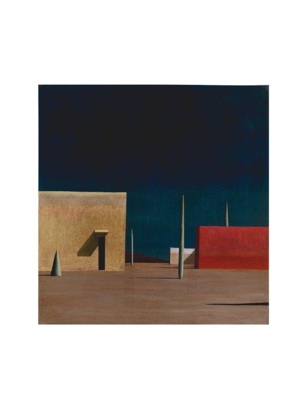 D.R.2, 2021 acrylic on canvas 72cm x 69cm (28" x 27")