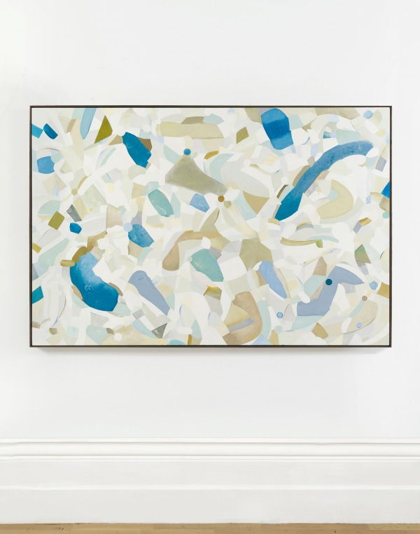 Composition 486, 2024 oil on linen 120cm x 180cm (47" x 71")