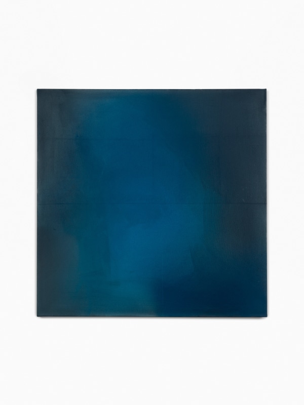 Laughing Crying n. II, 2024 mixed media on canvas 140cm x 140cm (55" x 55")
