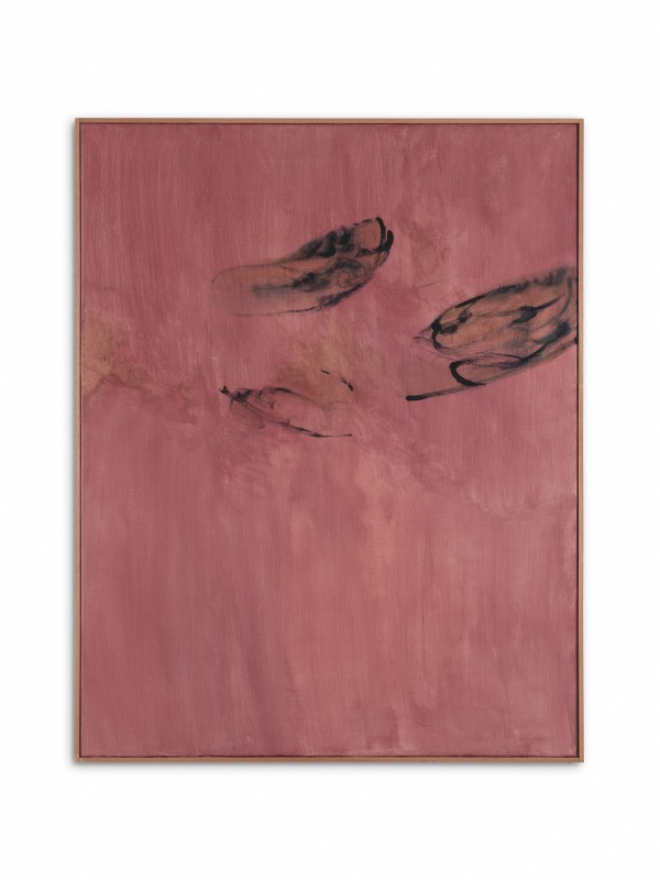 Oktober Notes II, 2023 acrylic on linen 140cm x 110cm (55.1" x 43.3")