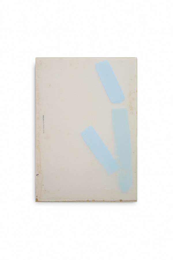 Fraction 22, 2024 mixed media on panel 30cm x 21cm (12" x 8")