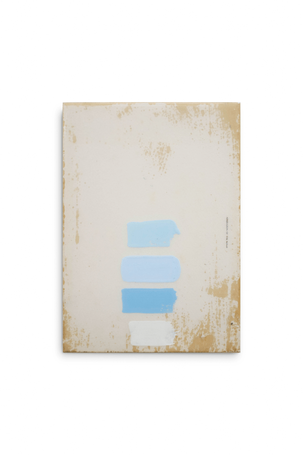 Fraction 29, 2024 mixed media on panel 30cm x 21cm (12" x 8")