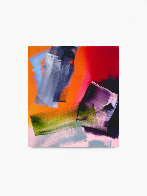 Woman in Red VI, 2024 oil on linen 99cm x 89cm (39" x 35)