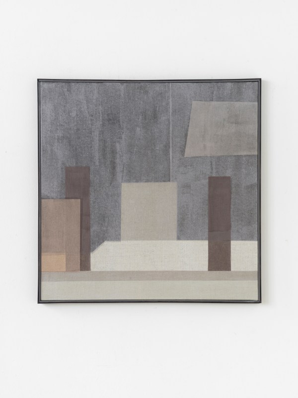 Stillleben V, paper on linen 80cm x 80cm (31" x 31")