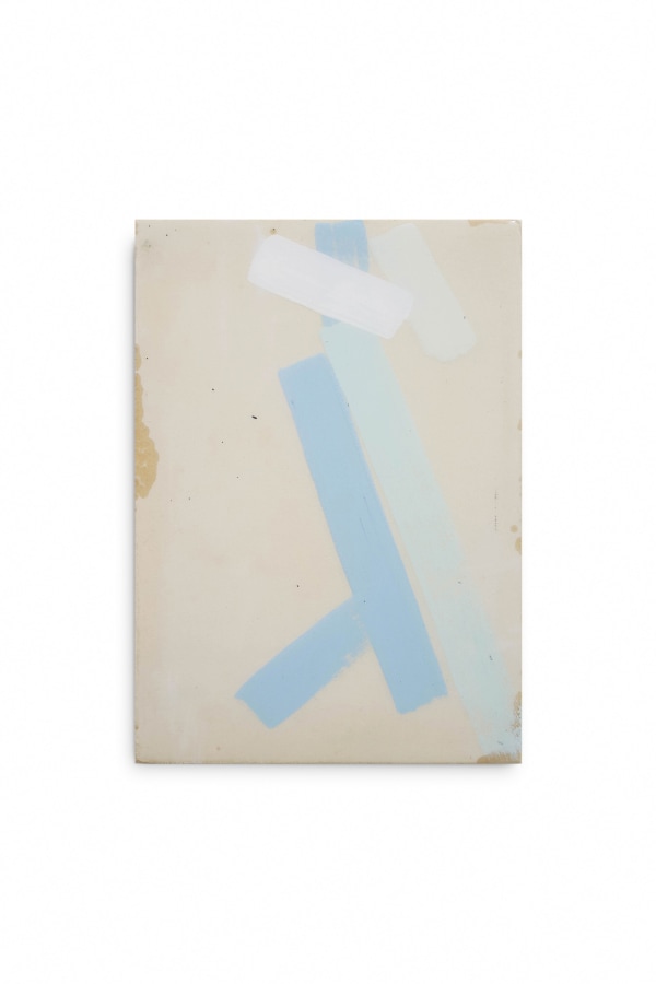 Fraction 2, 2024 mixed media on panel 30cm x 21cm (12" x 8")