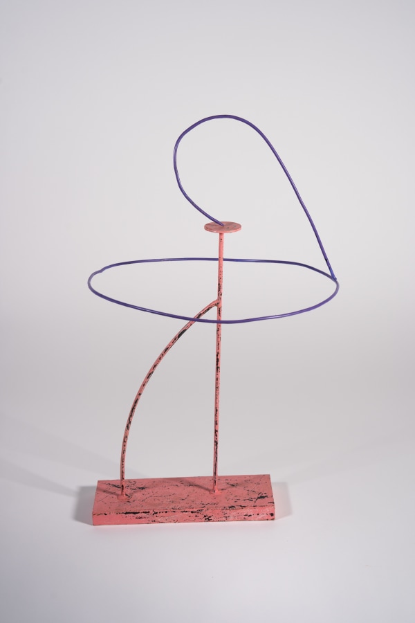 Musa Rosa, 2025 Patinated Iron 34cm x 55cm (13" x 22")