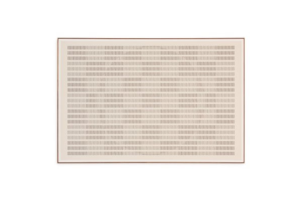 Ripple III, 2024 Cotton thread and acrylic on canvas 140cm x 210cm (102.4" x 55")
