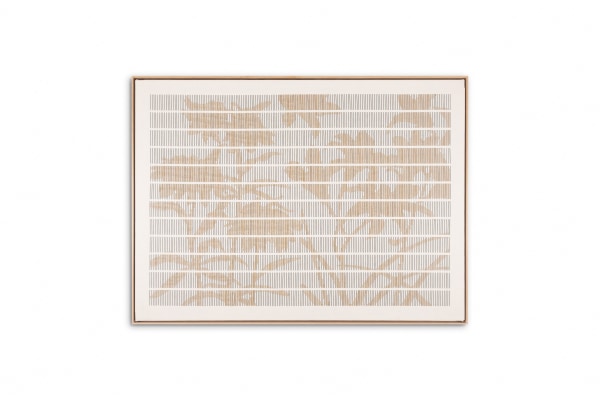 Undiscovered Plants II, 2025 cotton thread and acrylic on canvas 137cm x 187cm (54" x 74")