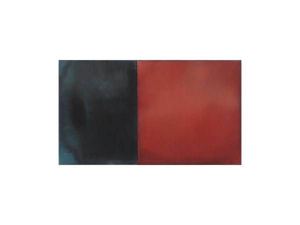 It has no story, 2025 Mixed media on canvas 40cm x 70cm (16" x 28")