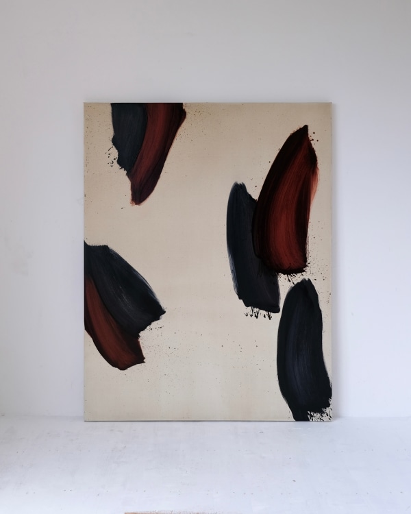 Untitled 8 oil on canvas 160cm x 125cm (63" x 49")