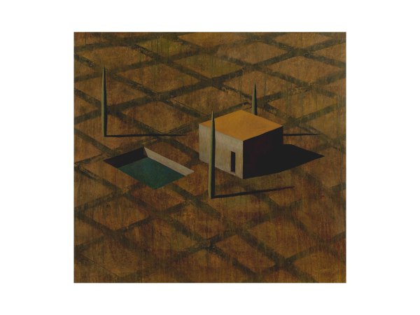 Peir, 2022 acrylic on canvas 120cm x 130cm (47" x 51")