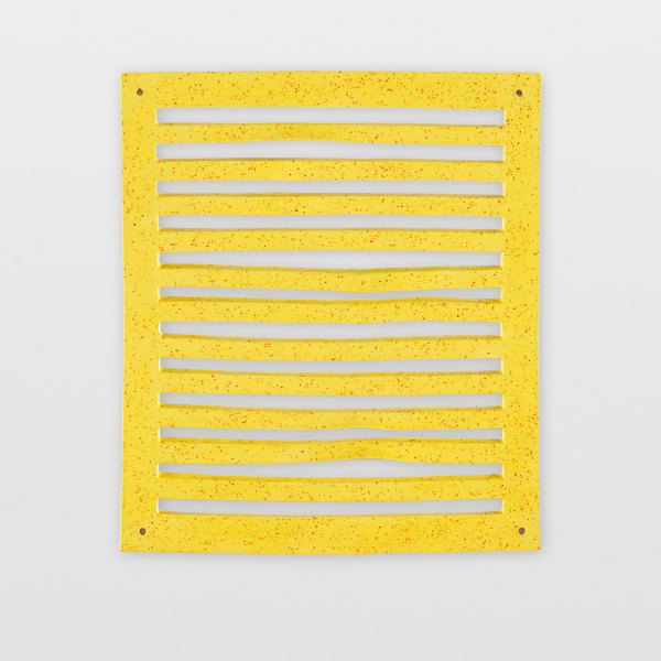 Home Depot Painting #19, 2022–23 Earthenware 39cm x 34.5cm x 2cm