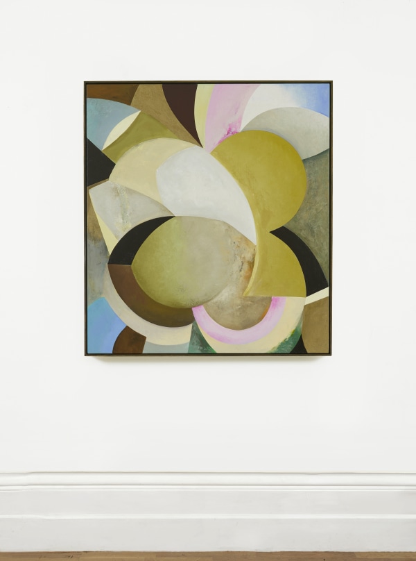 Composition 492, 2025 oil on linen 100cm x 90cm (39" x 35")