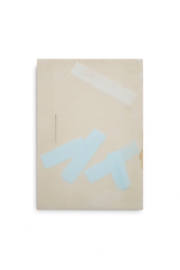 Fraction 7, 2024 mixed media on panel 30cm x 21cm (12" x 8")