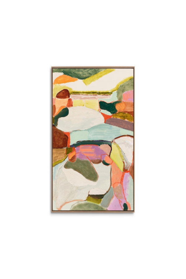 Green Lake, 2023 Oil on linen 84cm x 48cm (33" x 19")