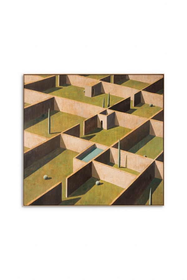 P. Itan, 2025 acrylic on canvas 180cm x 170cm (71" x 67")