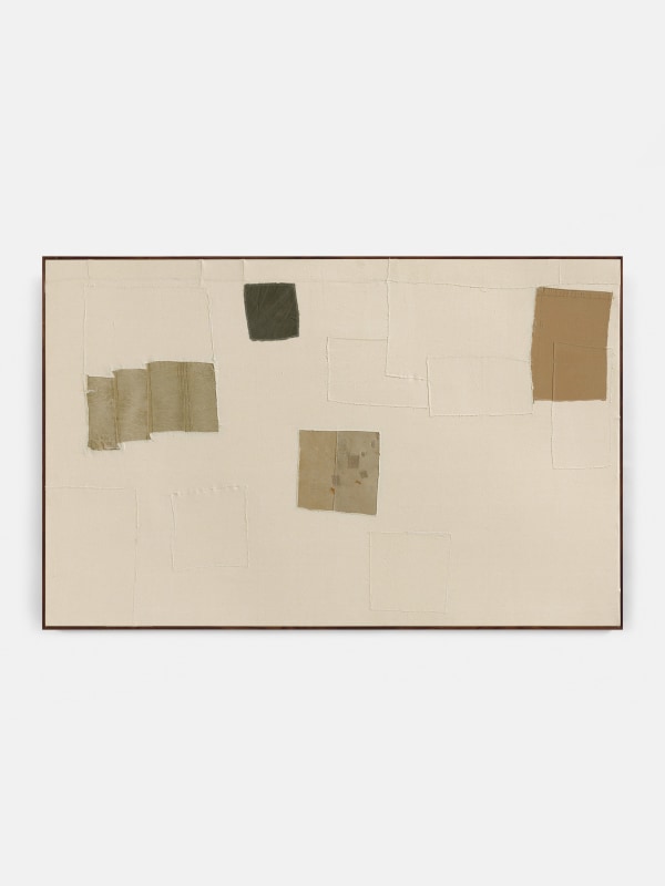 Ripple Composition, 2023 stitched cotton 118cm x 182cm (46.5" x 71.7")