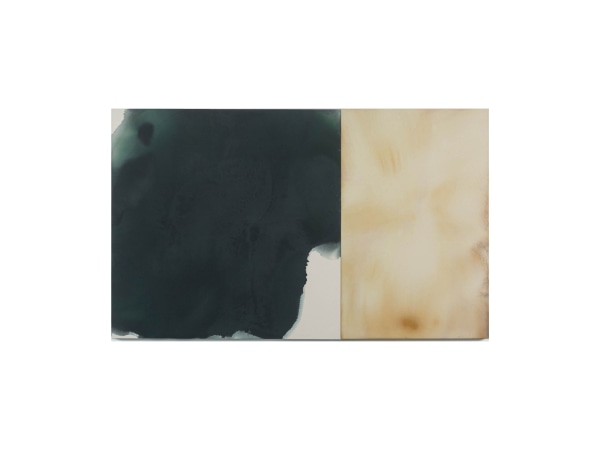 On that wave, 2025 Mixed media on canvas 140cm x 230cm (55" x 91")