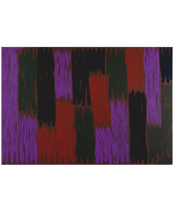 Untitled 8, 2023 Acrylic, Mangan Braun and pigment on canvas 130cm x 190cm (51" x 75")