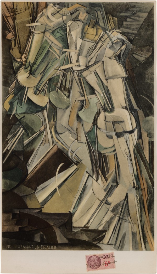 Marcel Duchamp, Nu descendant un escalier (Nude Descending a Staircase) (no. 2), December 1937