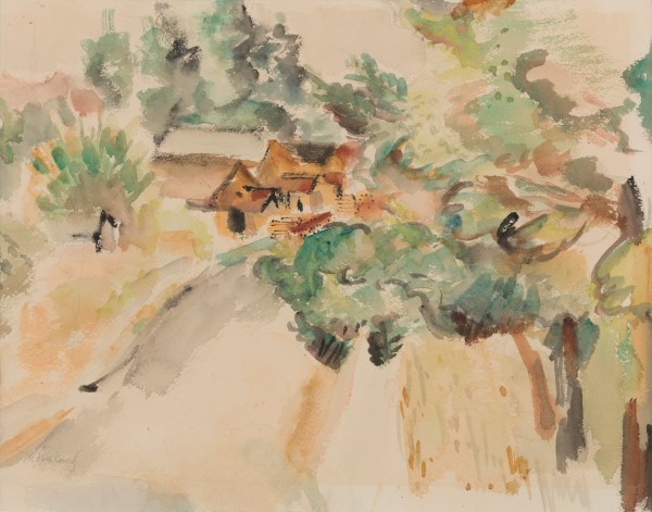 Mark Rothko, Untitled (landscape), ca. 1932