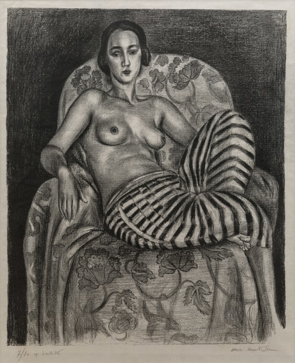 Henri Matisse, Grand odalisque à la culotte bayadère, 1925