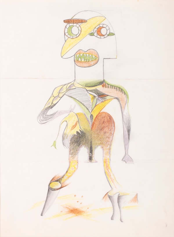 Yves Tanguy and others, Cadavre exquis, 1930