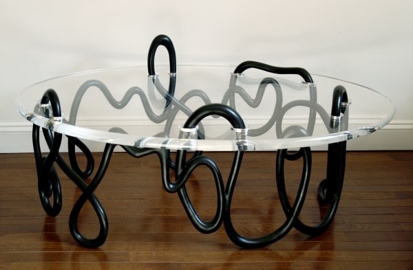 Mattia Bonetti, Oval Meander coffee table, 2011