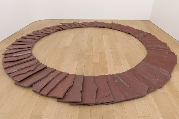Richard Long, Red Ring, 2017