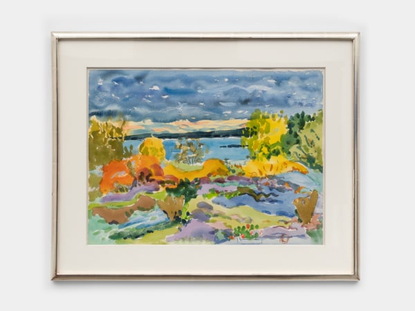 Nell Blaine, Bright Fall, Dark Clouds, 1981