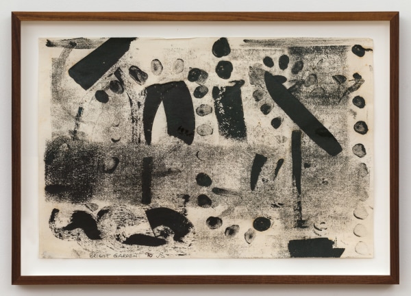 JB Blunk, Bright Garden, 1970