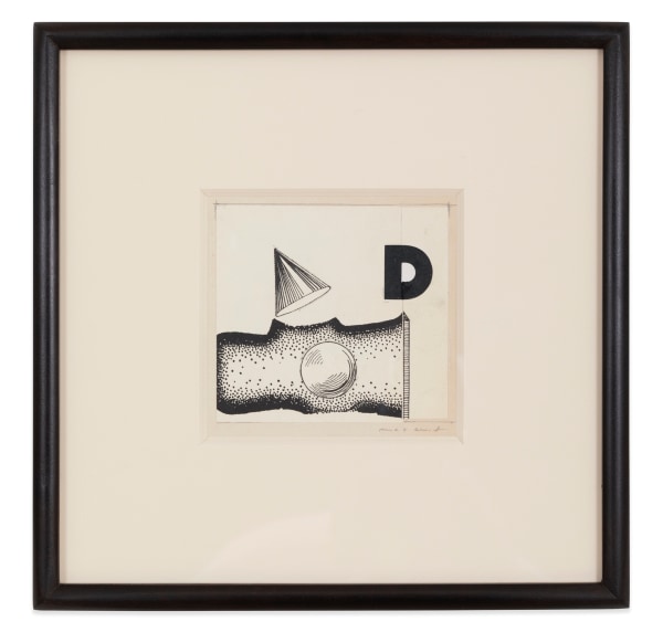 Max Ernst, Lettrine D, 1974