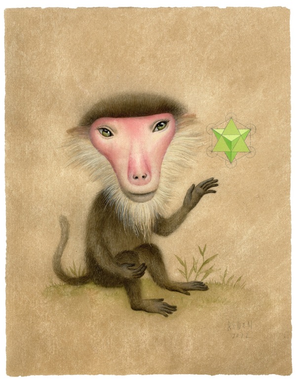 Mark Ryden, Merkaba Emerald, 2022