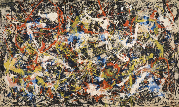 Jackson Pollock, Convergence, 1952 Collection Buffalo AKG Art Museum Gift of Seymour H. Knox, Jr., 1956 (K1956:7)