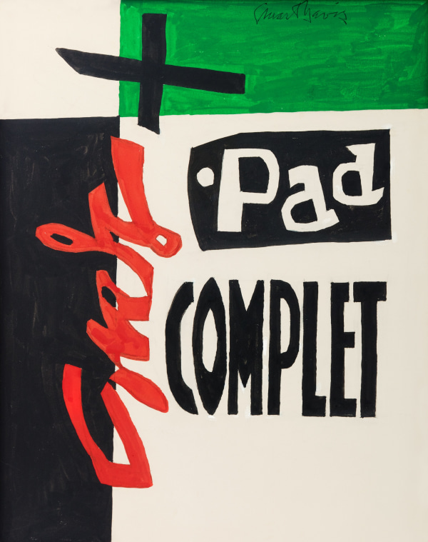 Stuart Davis, Standard Brand No. 2, 1960-61